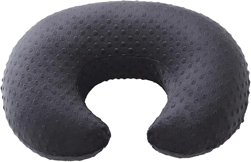 Miniatura 2 de Minky Dots - Funda de almohada de lactancia, funda de almohada de felpa transpirable para lactancia materna, se adapta a la almohada de lactancia,