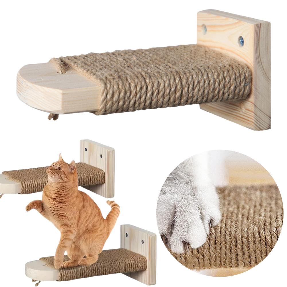 Amazon.co.jp: キャットステップ 猫 階段 猫ケージ用/壁掛け用 木製