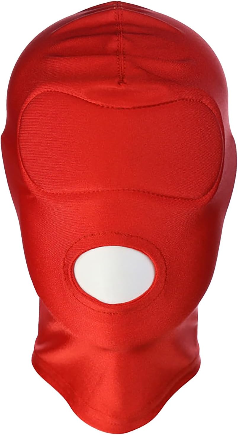 Sexy Full Face Mask Balaclava Open Eyes and Mouth Full Face Cover Hood Head Mask Unisex Halloween Cosplay Costume
