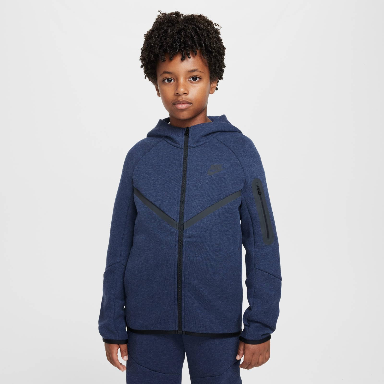 NIKE Felpa Con Cappuccio E Zip A Tutta Lunghezza Nike Sportswear Tech Fleece - Ragazzo/A Giacca con cappuccio Bambini e ragazzi