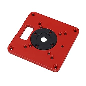 Router Table Insert Plate, Easy Installation Trimming Machine Flip Board for Trimming