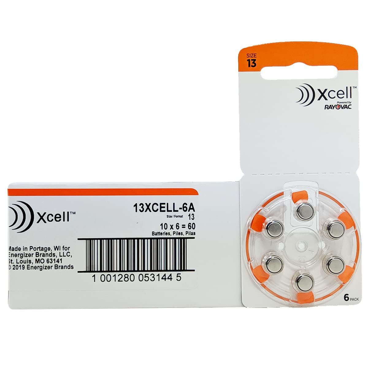 いしい Amazon.co.jp: Rayovac レイオバック Xcell 水銀フリー 補聴器用電池