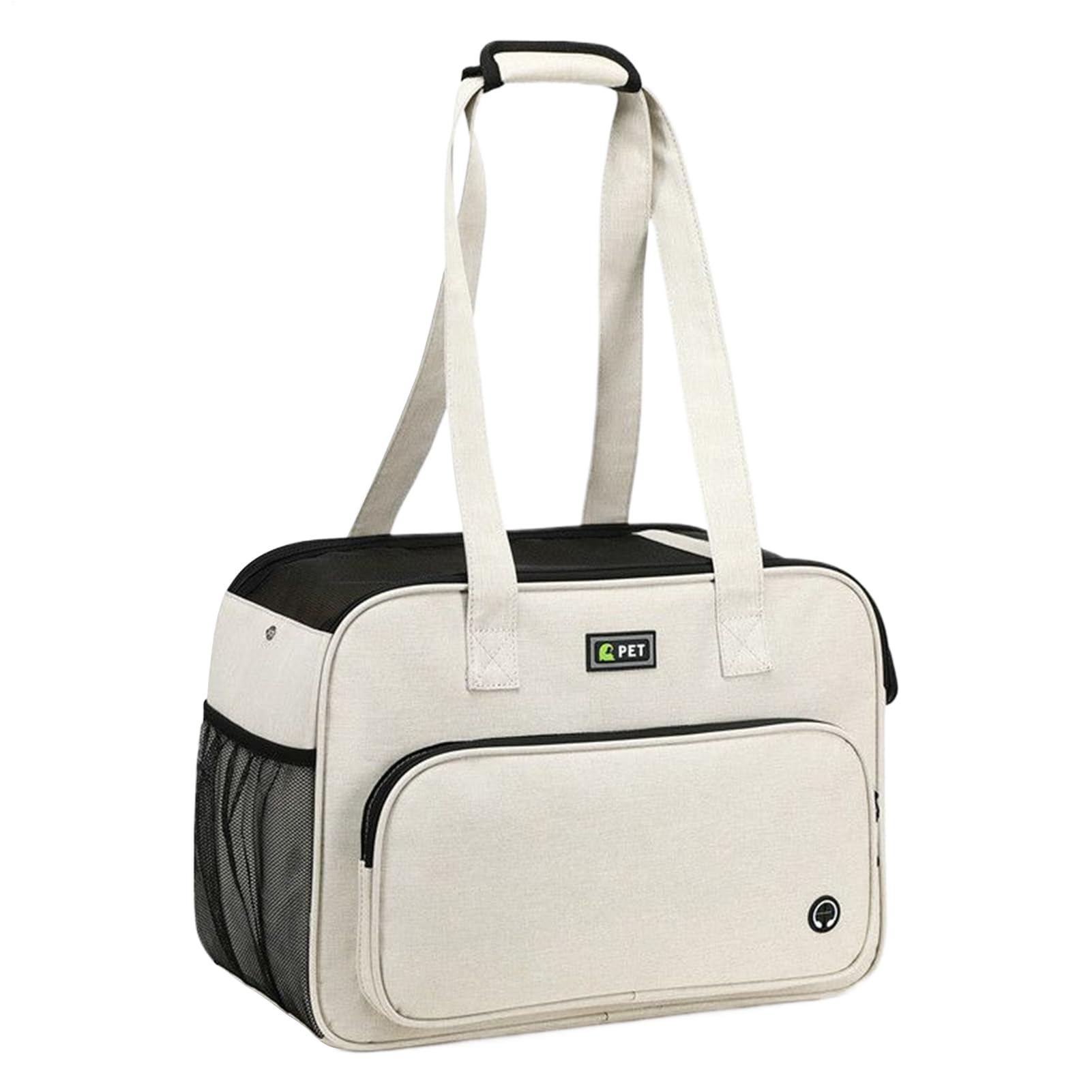 犬用ポーチキャリーバッグ,通気性メッシュトートバッグ ストラップ付き | 快適な小型犬用キャリーバッグ,子猫・ウサギ・猫・動物 旅行・外出・獣医訪問・散歩・公園・日常買い物・車移動 用