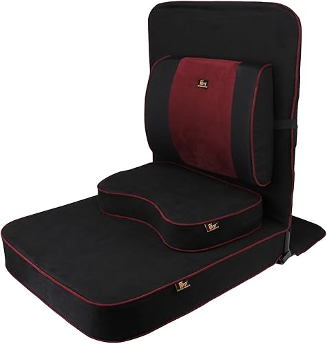 Miniatura 10 de Friends Of Meditation - Silla de meditación extragrande | Silla de piso con soporte de respaldo | Sillas de yoga para adultos | Silla plegable