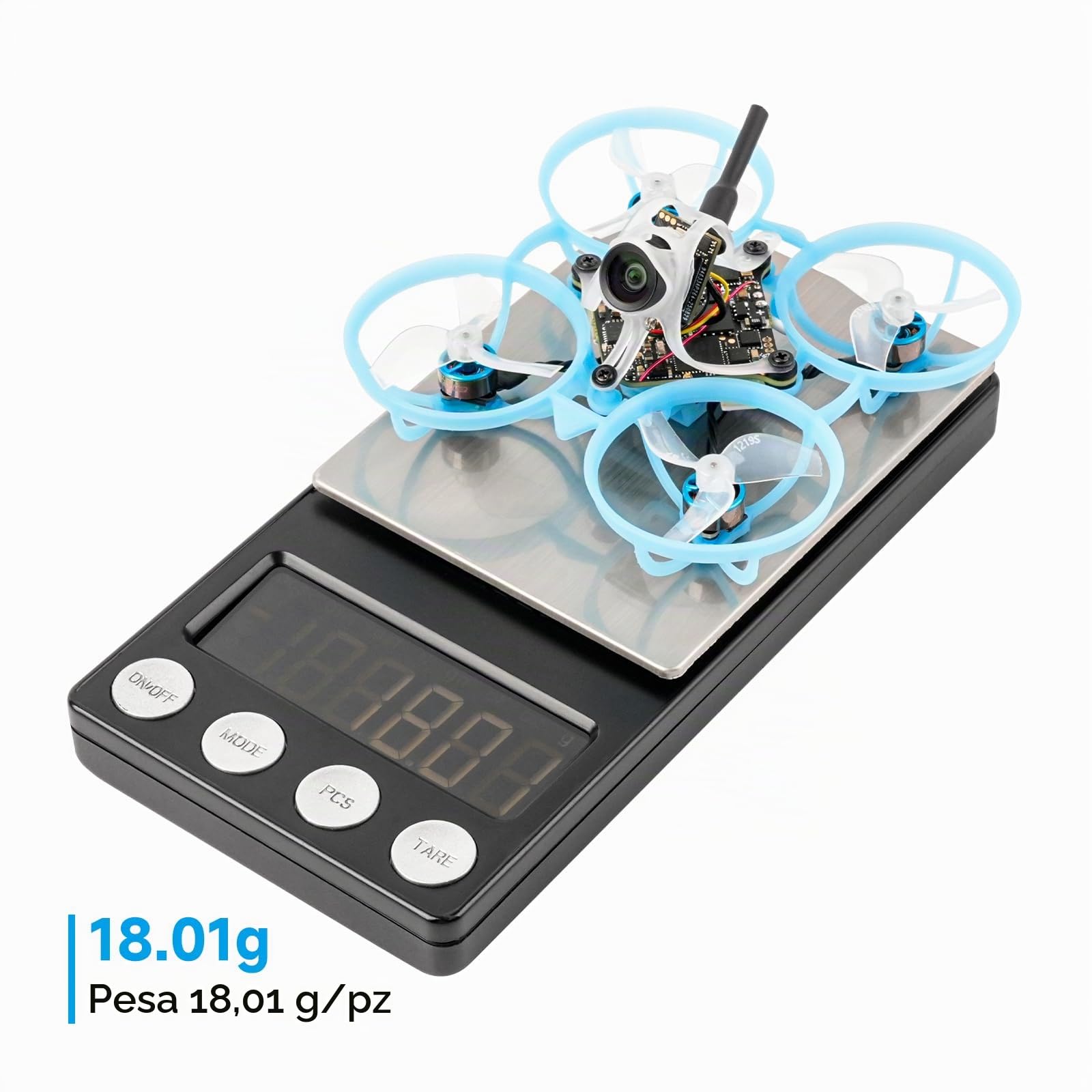 BETAFPV Air65 II Brushless Whoop Quadcopter Ultralight for FPV Freestyle | Ultralight Weight 1S FPV Drone with Matrix 1S 5IN1 II FC, 0702 25000KV Motor, 1219S 3-B Prop, C03 Camera, Air II Canopy&Frame