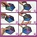 2 Packs Fractal Fidget Hexagon,Hexagon Fidget Toy for Relax,Hexagonal Fidget Toy Anti-Anxiety and Stress Relief Pocket Toy,3D-Printed Colorful Fractal Fidget Hexagon,Birthday Gift for Adults & Kids