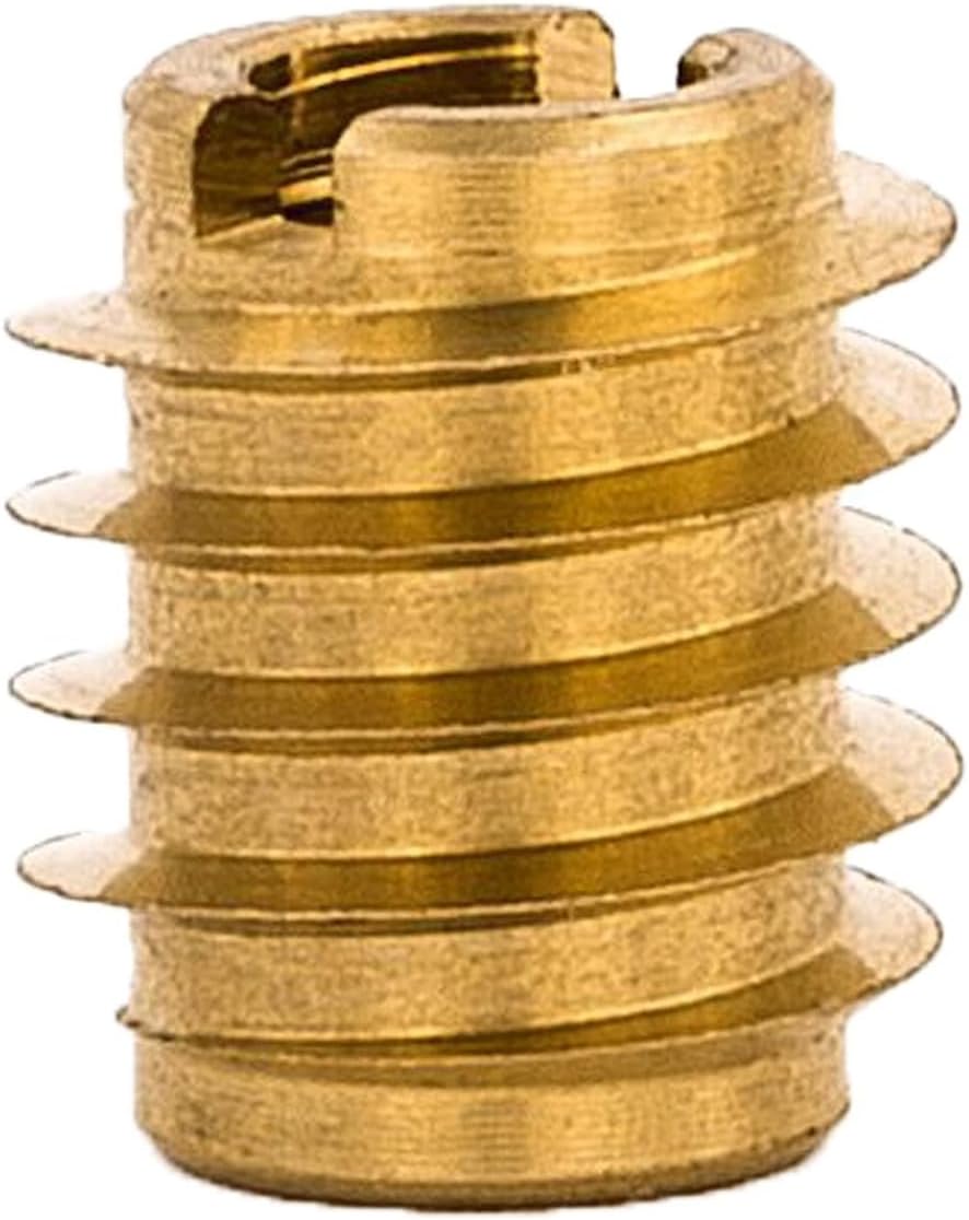 E Z Lok Thread Inserts For Hard Wood Brass Steel Knife Thread Fasteners 25 Ct