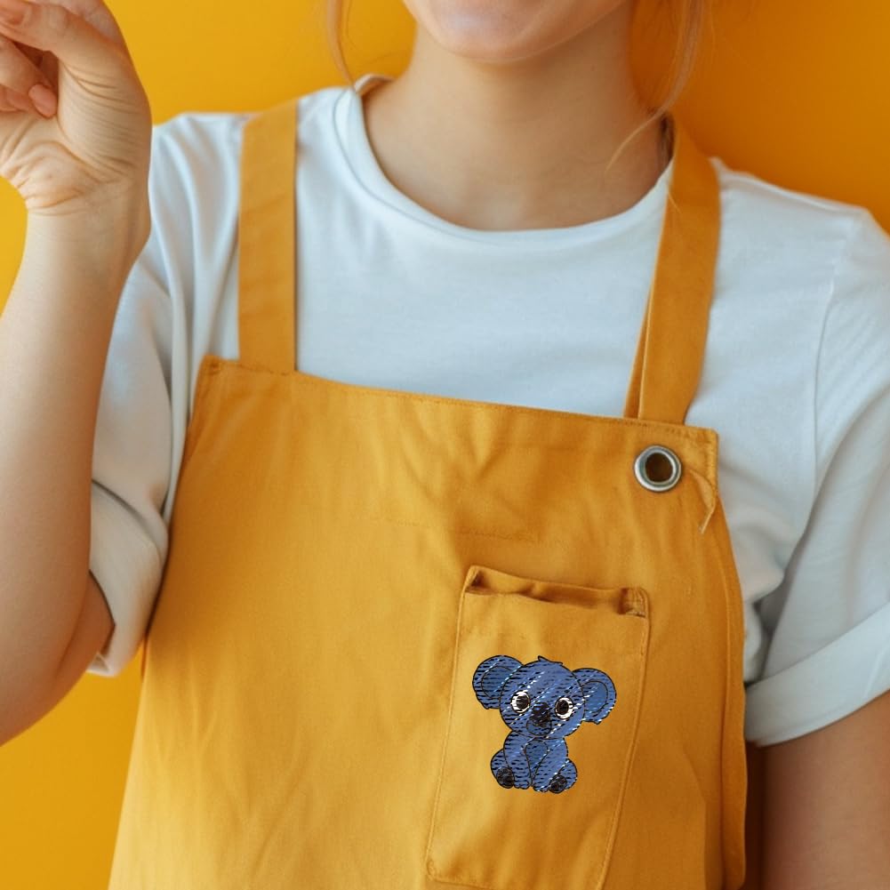 80 estabilizadores de bordado solubles en agua, patrones de animales para ropa, 4 hojas de papel de bordado para pegar y coser con patrones preimpresos de animales de granja y mar para