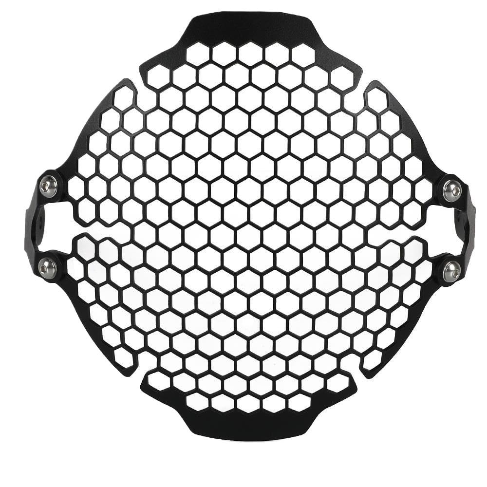 Cache phare Scrambler soixante 2 avec grille de calandre en acier robuste - 6