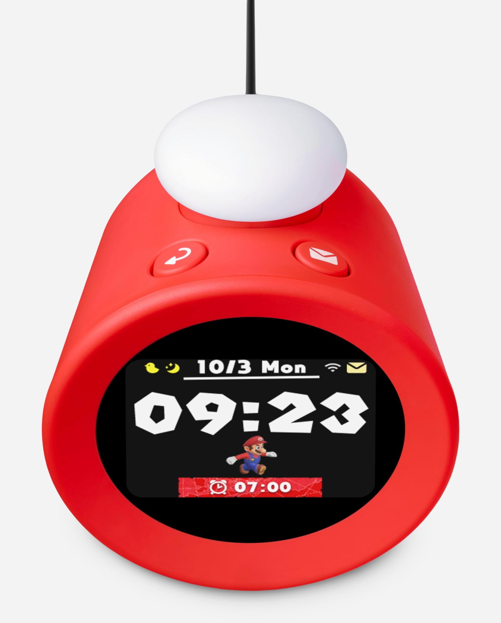 インテリア時計 Nintendo Sound Clock Alarmo Amazon.com: Nintendo Sound Clock Alarmo Alarm Clock : Home & Kitchen