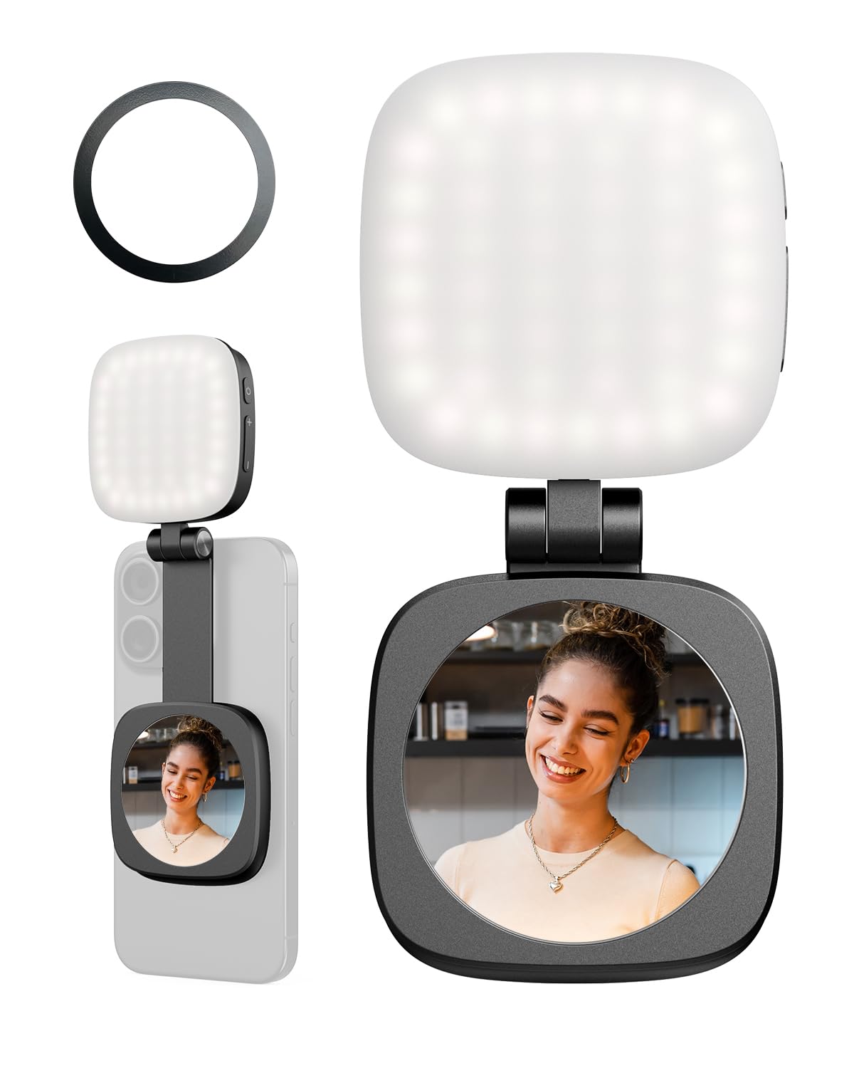 Amazon.co.jp: SmallRig 吸着式スマホ用ライト iPhone対応