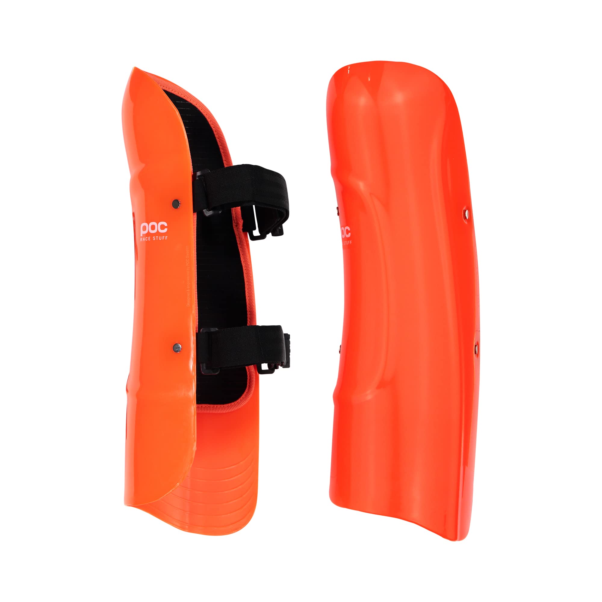 POC Protège Tibias Shins Classic Fluorescent Orange