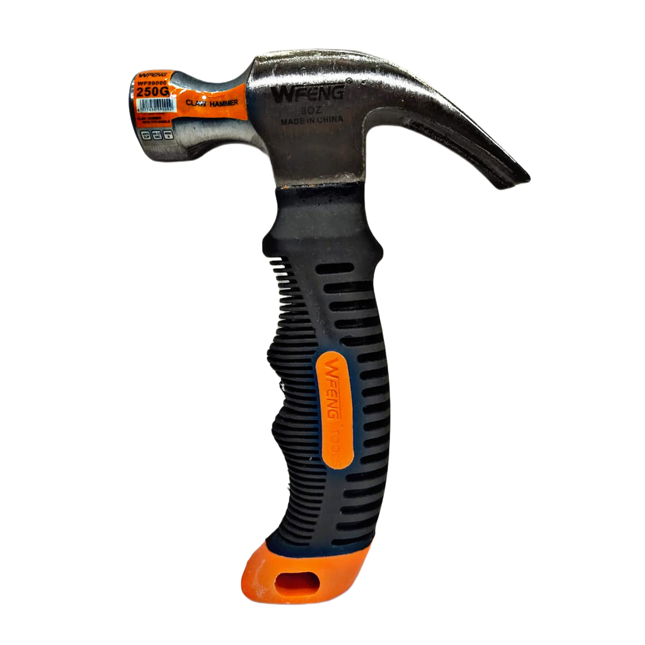 Wfeng ProGrip 8 Oz Ultra-Durable Mini Claw Hammer