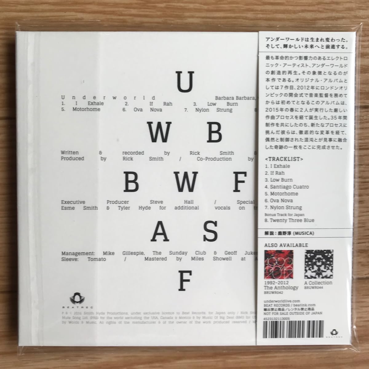 Amazon.co.jp: 帯付 Underworld/Barbara Barbara, We Face A Shining