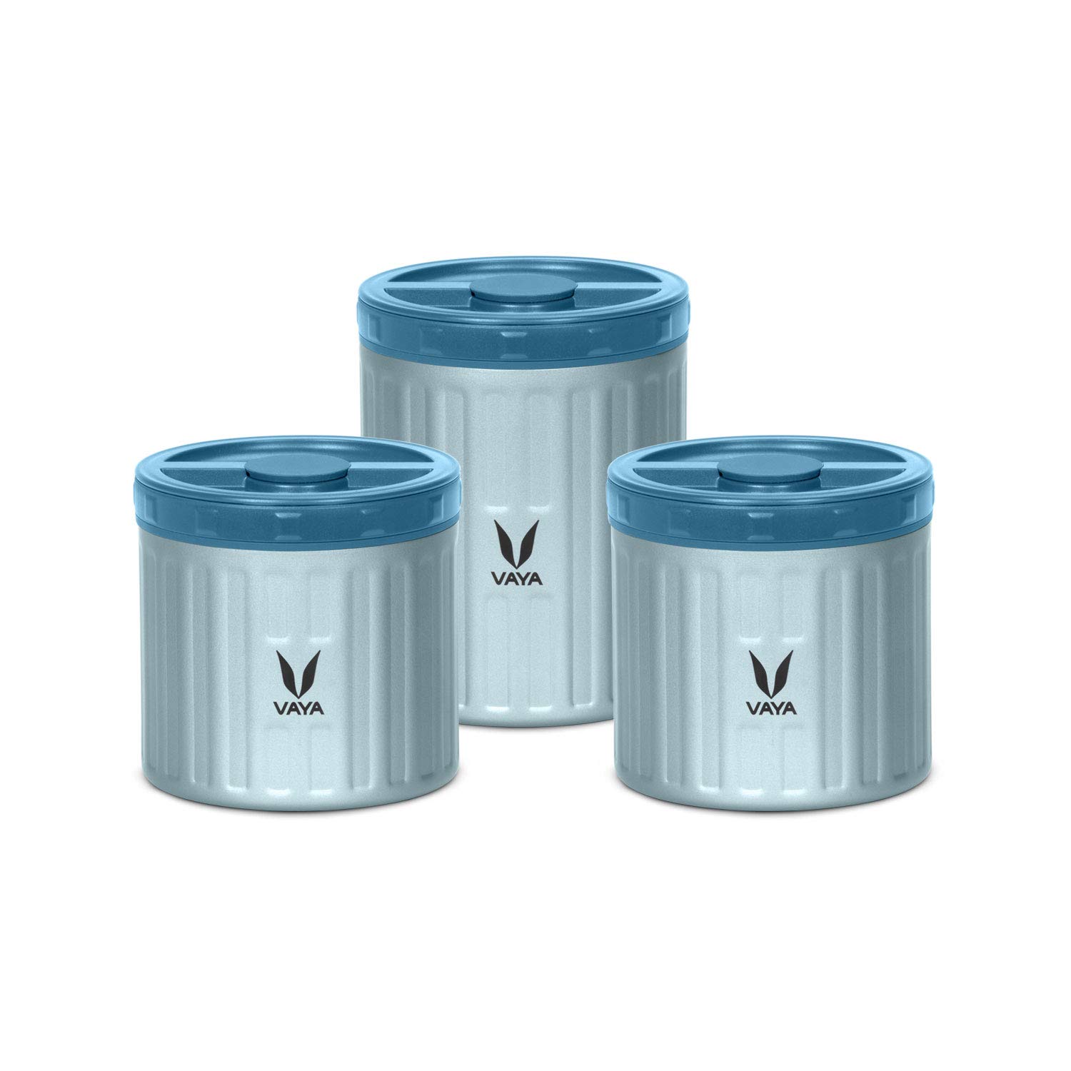 Vaya Preserve Stainless Steel Jar For Kitchen Storage 1100ml