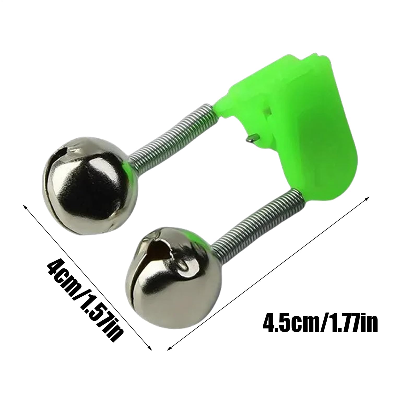 40 Pièces Séries Canne à Pêche Cloches Alarme Anneau Pêche Morsure Tige