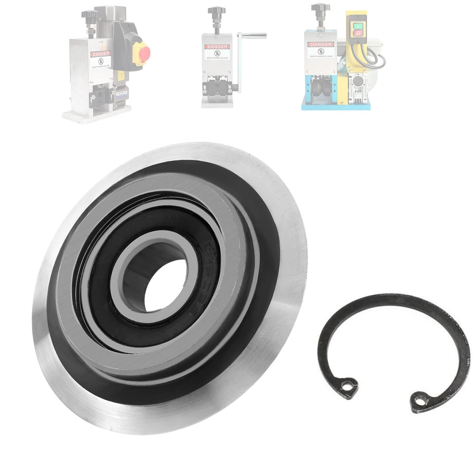 Máquina Pelacables, Cuchilla de repuesto de 3 uds for pelacables Manual, máquina de pelado de cables con manivela de cobre eléctrica, cortadores, herramienta de reciclaje(63.49mm)