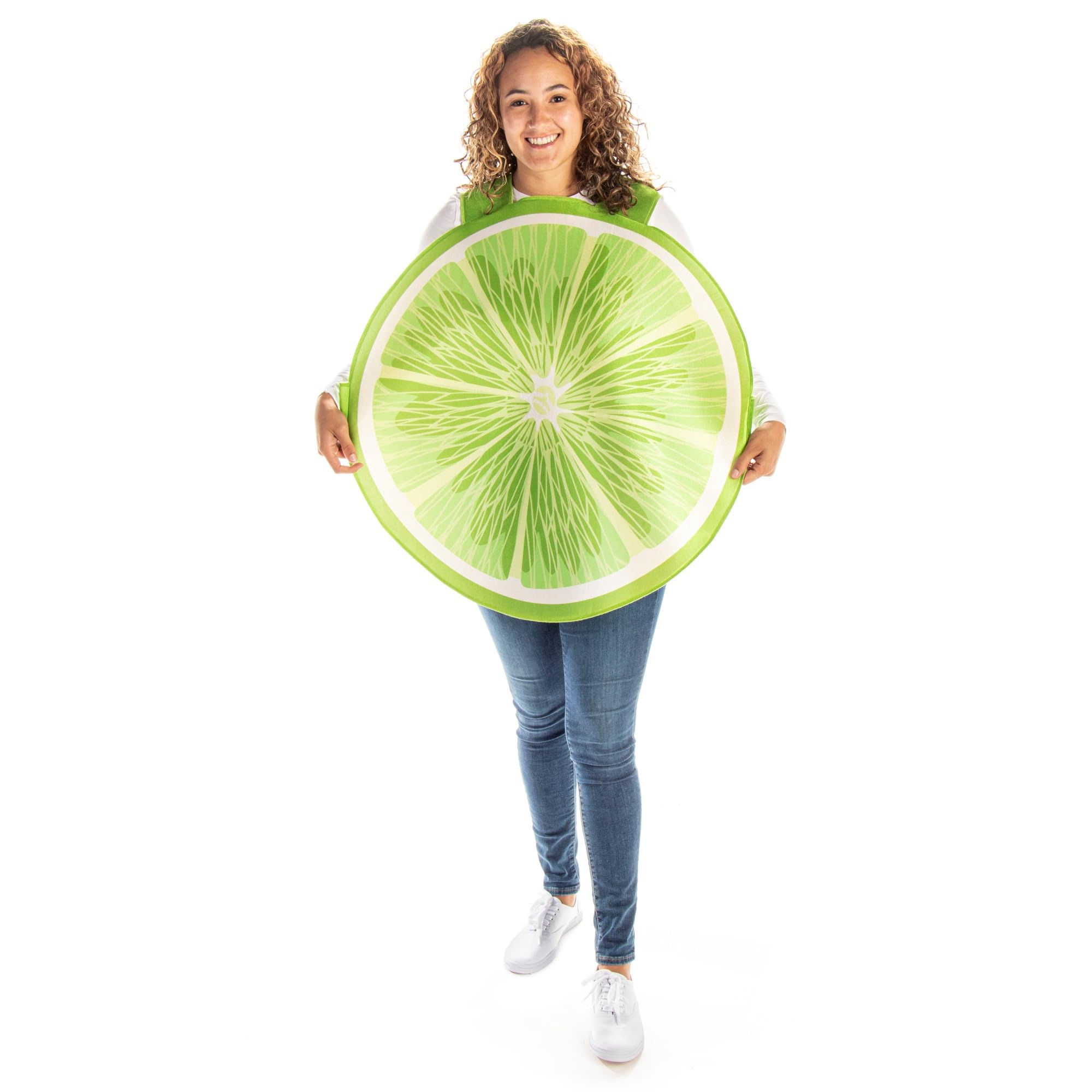 Citrus Slice Food Costume | Slip On Halloween Costume for Women and Men| One Size Fits All