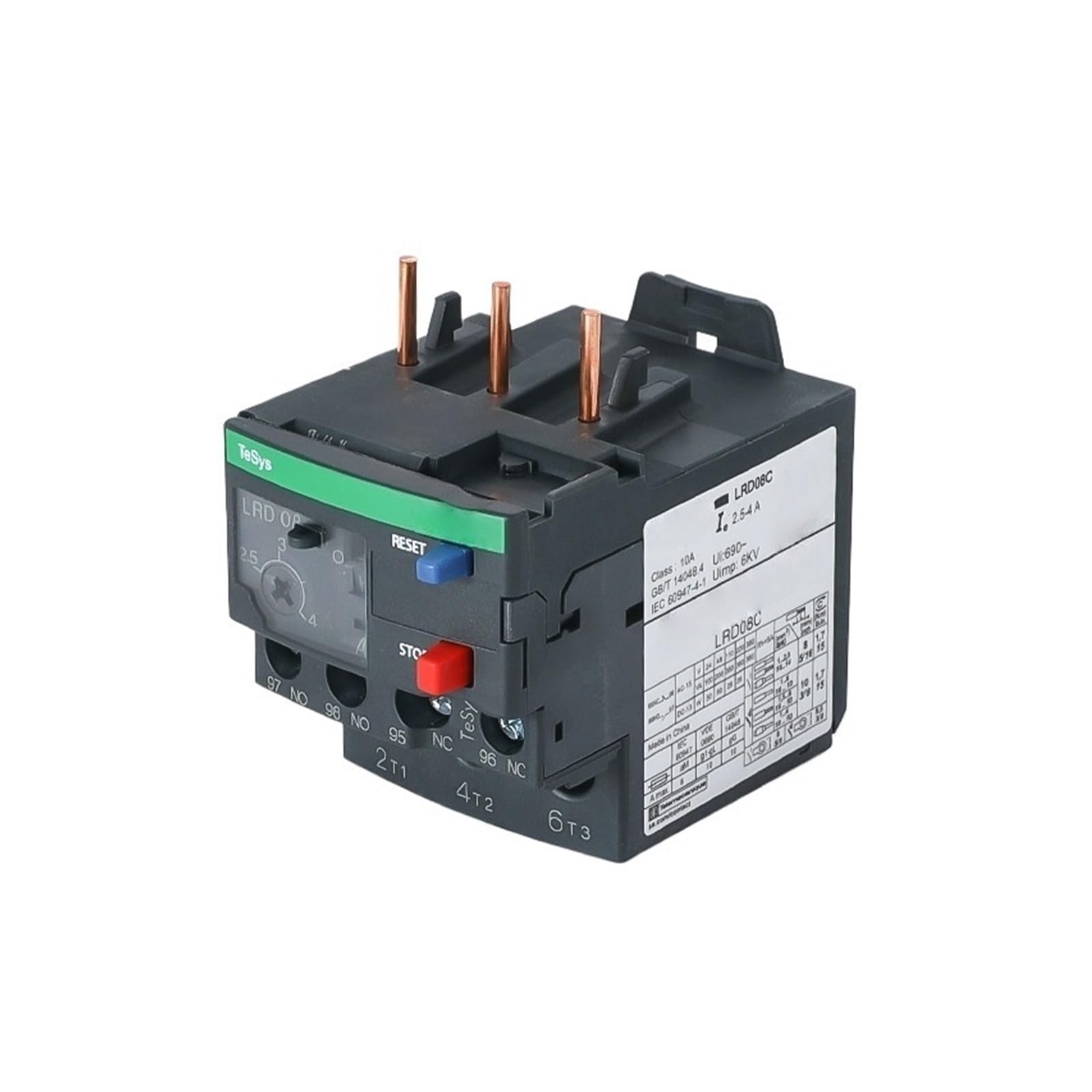 Relè di protezione da sovraccarico termico LRD01C-35C(LRD21C 12-18A)