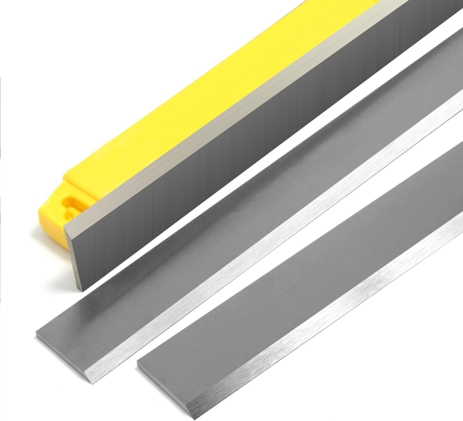 3pcs 12 x 1 1/8 Inch HSS Planer Blades 310×20×3mm Jointer Resharpenable for Woodworking Thickness