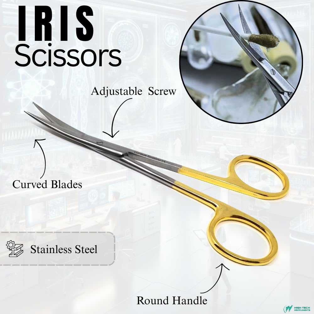 High Tech Iris Scissors - Precision Cutting -2