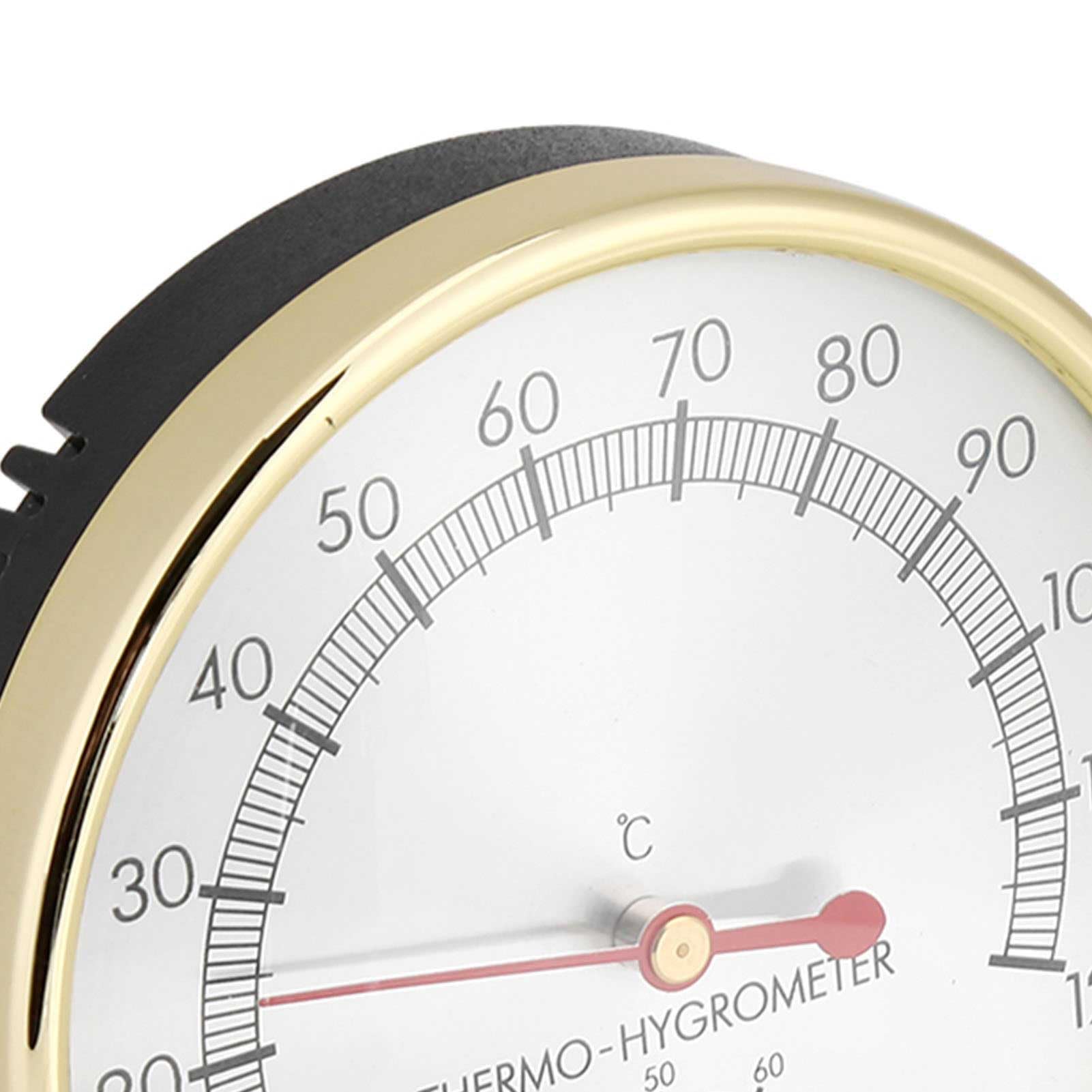 FTVOGUE 2 in 1 Sauna Igrothermograph Indoor Termometro Igrometro Hygro-Thermometer Accessorio per Sauna Room per abitazioni Uffici Officine