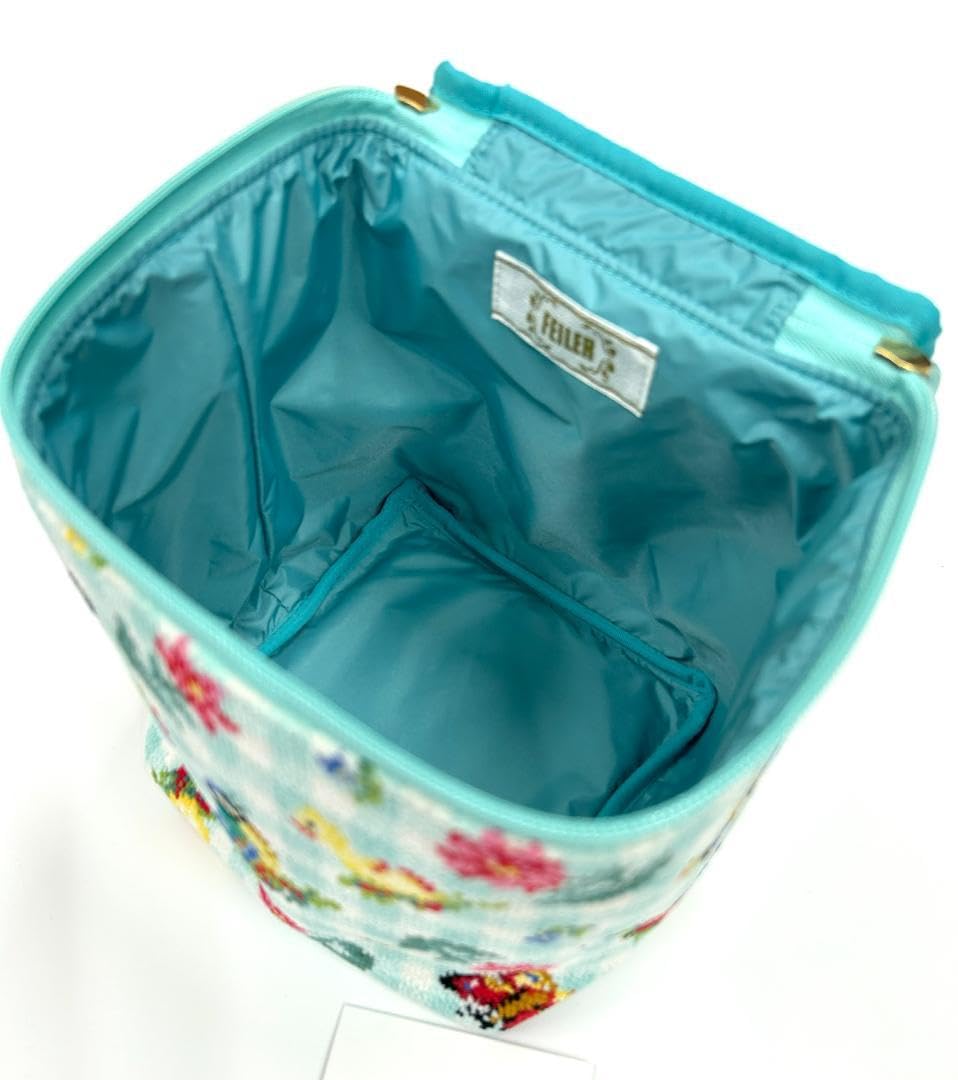 新品フェイラーハイジチェック ランチボックスポーチ 20×15×15cm 完売品 