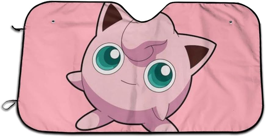 Amazon サンシェード 車用 プリン アニメ フロントサンシェード おしゃれ日除け 軽自動車 吸盤 Uvカットキャラクターグッズ 雑貨 簡単取り付け Outfly 車用品 １３０ ７０cm サンシェード 車 バイク