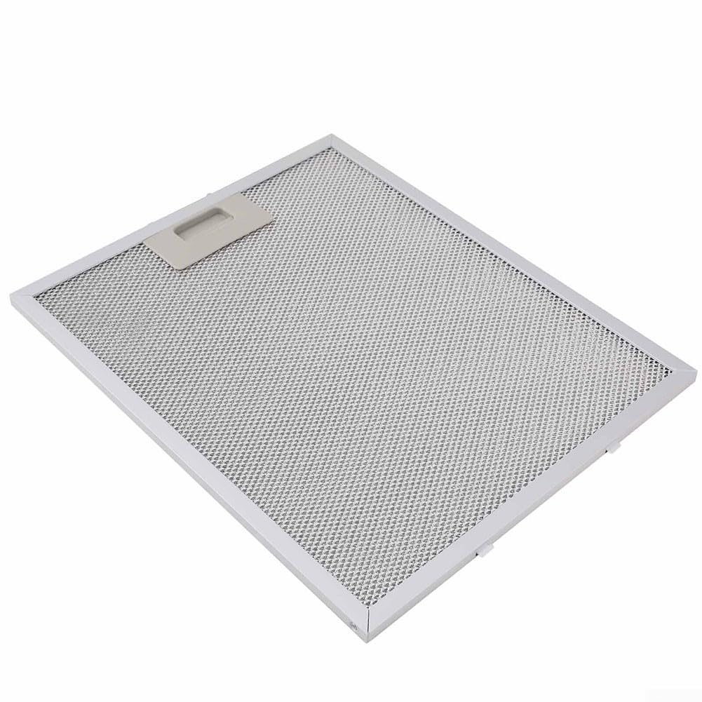 Filtry okapowe, 1 szt. Okap kuchenny metalowy filtr przeciwtłuszczowy, 340X280x9mm srebrne filtry do okapu kuchennego metalowa siatka filtra przeciwtłuszczowego, otworu wentylacyjnego wyciągu