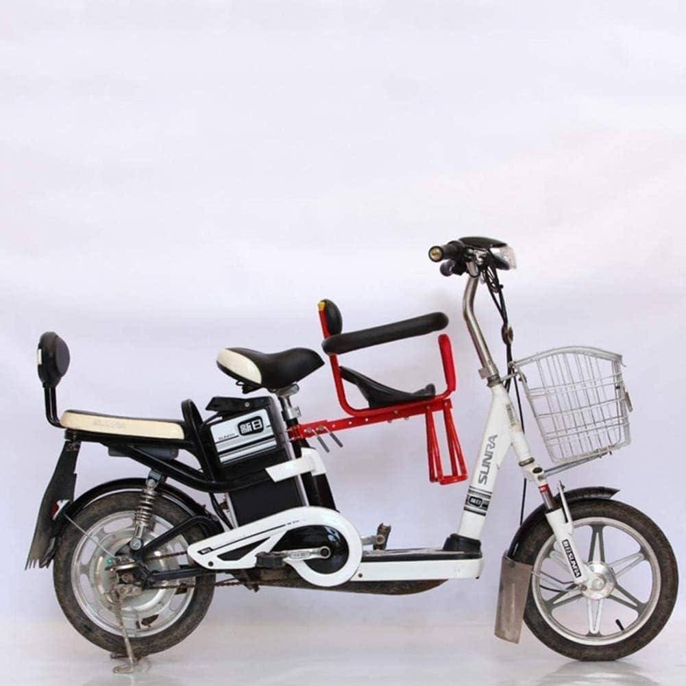 Siege Siège de vélo pour enfant Siège de vélo pour enfant à montage avant avec dossier de main courante et repose-pieds Siège de vélo pour enfants Siège de vélo pour enfants de 1 à 6 ans Velo enfant