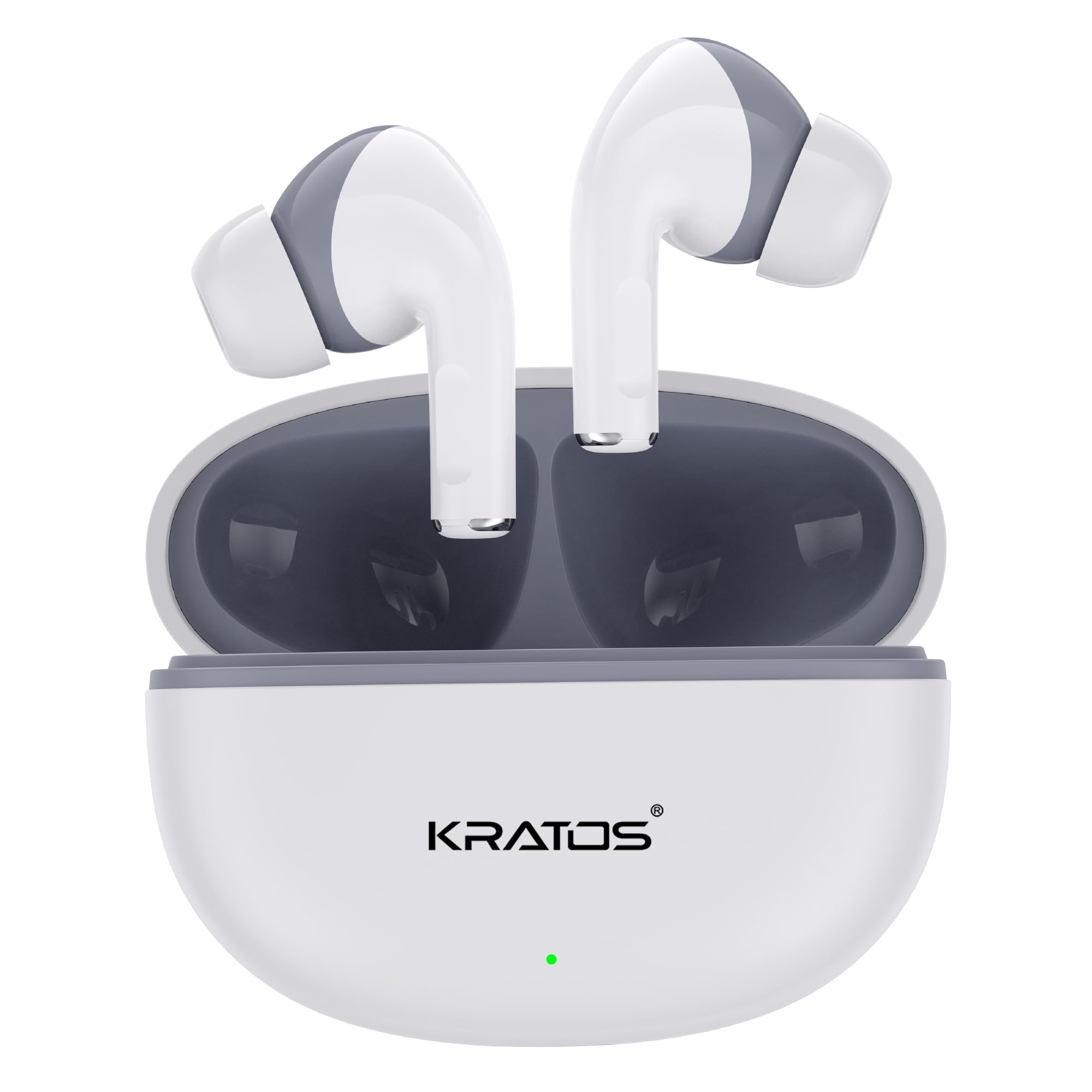 Kratos Pop Ear Buds Wireless with 50H Playtime, Noise Isolation & Clear Calls, Bluetooth Earbuds with Voice Assistant, Ear Buds with Bluetooth V 5.3 & with Type C Fast Charging, IPX4 TWS Earphones-image-46