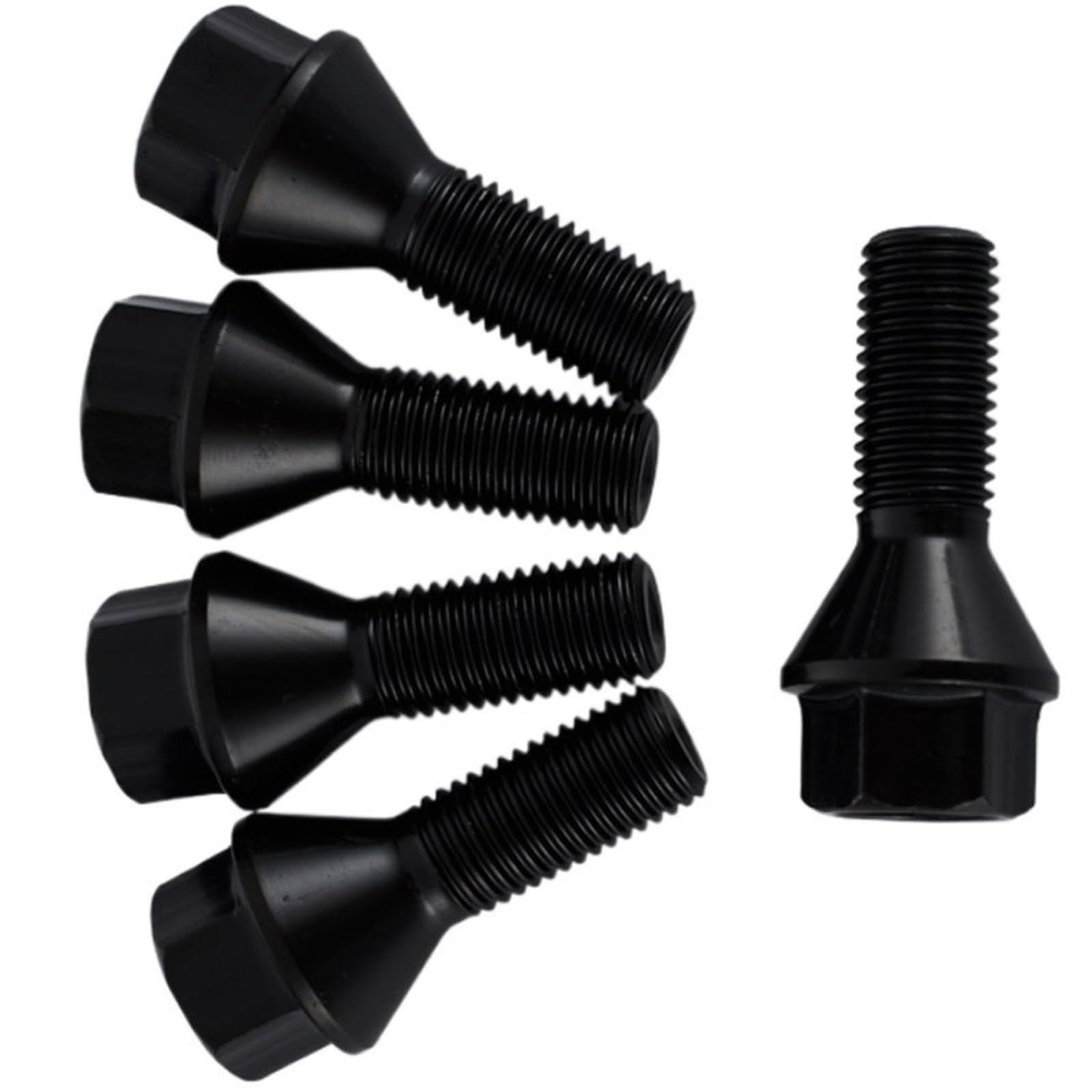 Bulloni ruota auto Compatibile Con BMW Per Mini Per Clubman R55 2006 2007 2008 2009 2010 Set Da 20 Pezzi Di Dadi Per Cerchi In Lega Con Rondella Conica OEM: 36136781150