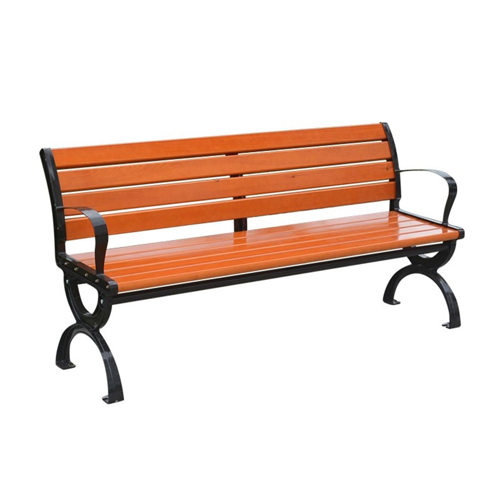 SMDLKVM Outdoor Benches With Backrest And Armrests
