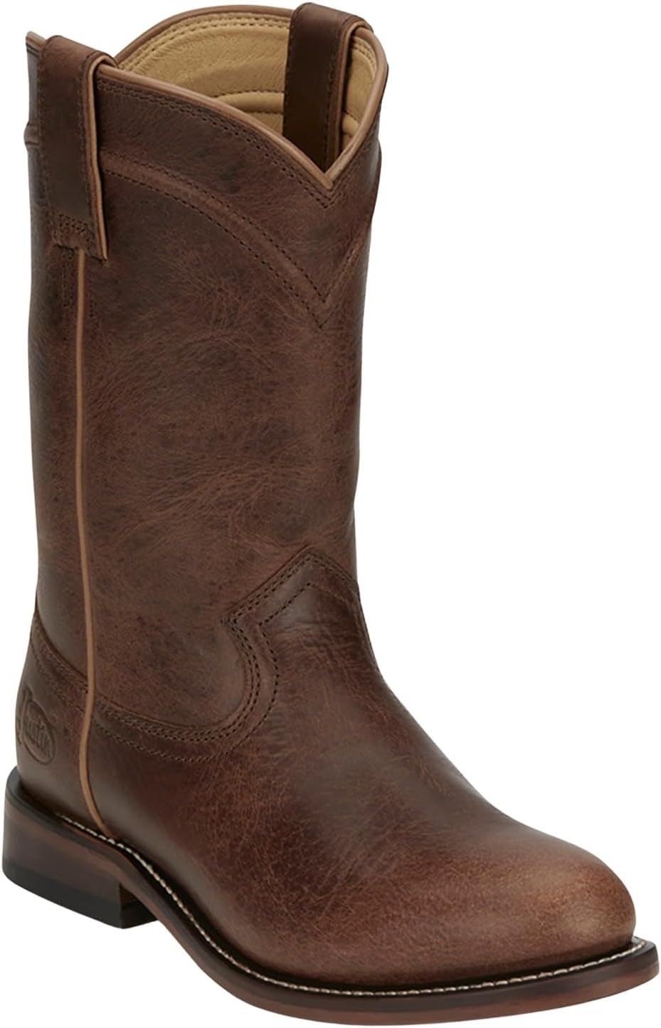 Justin Women's Holland 10'' Roper Western Boot Round Toe