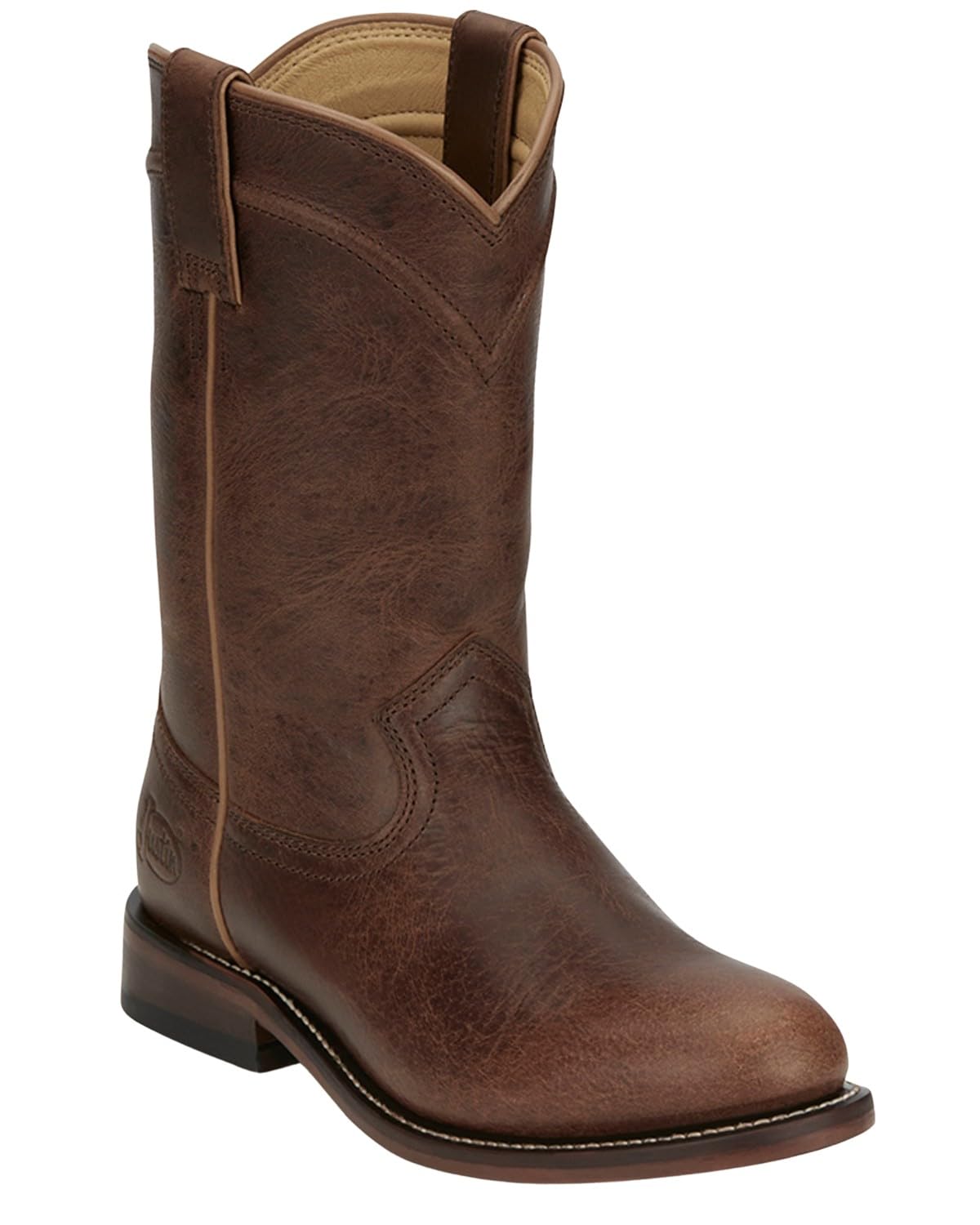 Justin Women's Holland 10'' Roper Western Boot Round Toe