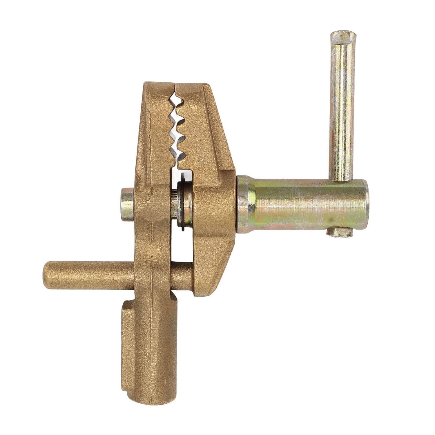 Welding Ground Clamp Set Brass G Shape Grounding Welding Earth Clamp with Rubber Sleeve 800A