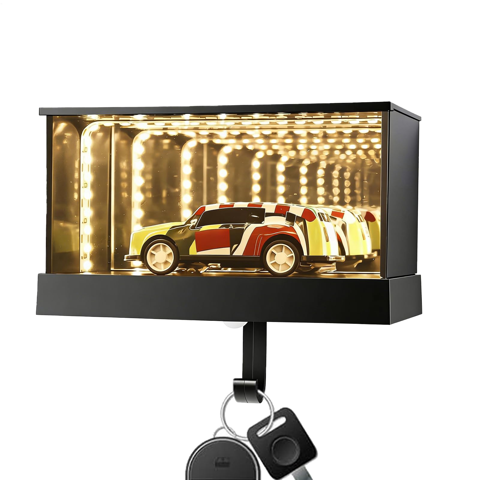 Porta llaves de garage Infinity con soporte de pared y organizador para amantes del coche