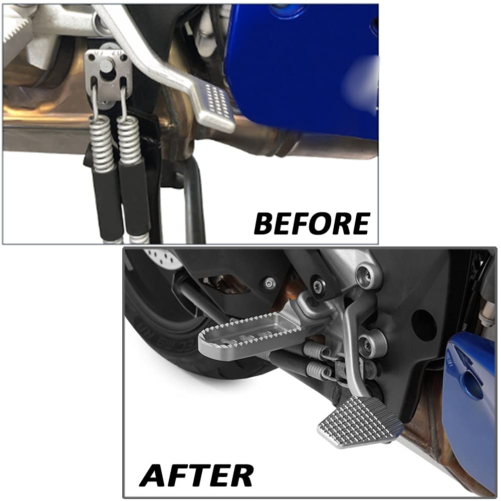 Pedal De Palanca De Freno Trasero De Motocicleta Ampliar Extensión 2020 2021 para BMW S1000XR S 1000 XR Extensor De Almohadilla De Freno Trasero (Color : Black)