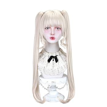 Amazon.co.jp: ウィッグ ロング ツインテール かわいい ロリータ