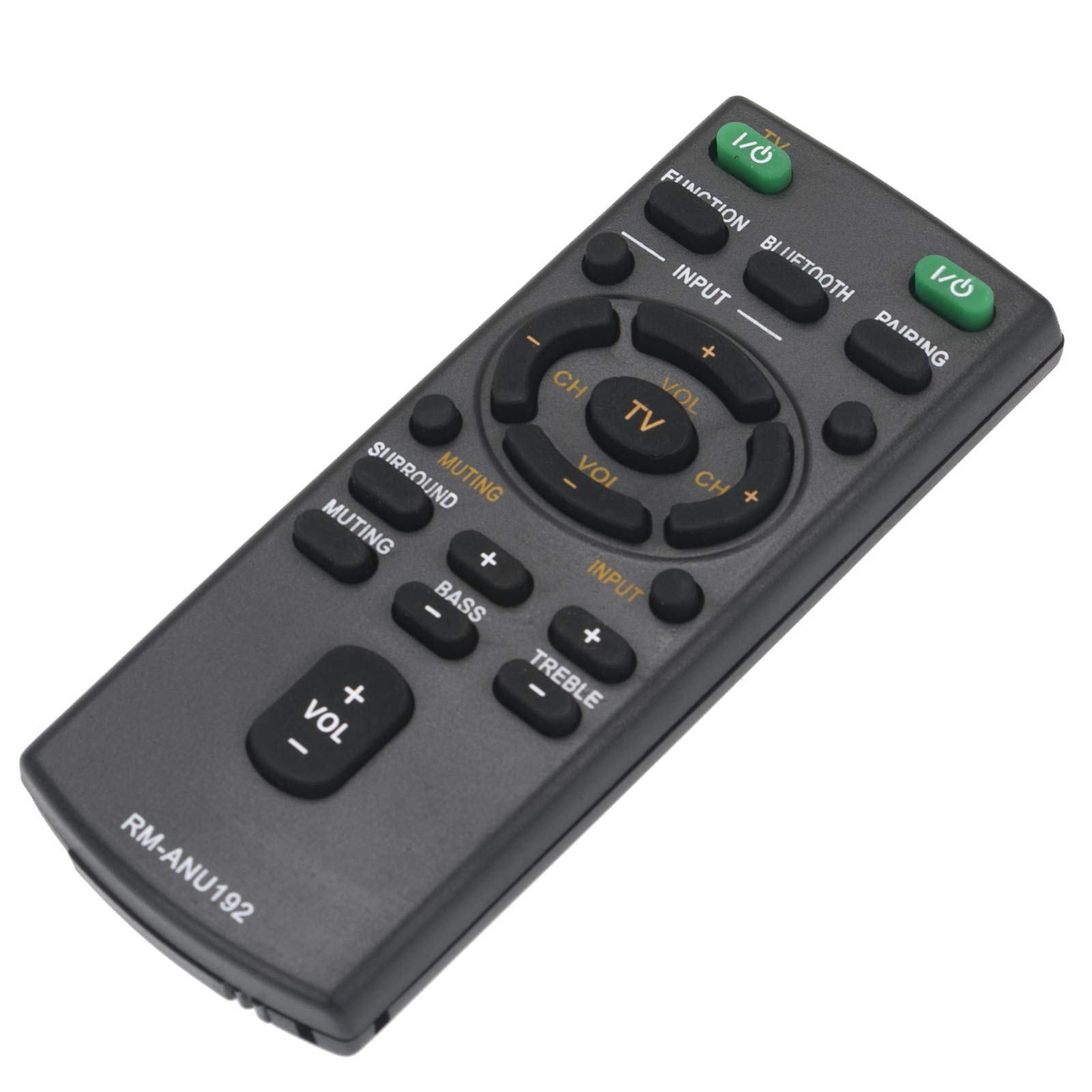 VINABTY RM-ANU192 Replacement Remote Control Compatible with Sony Sound Bar Systems SACT60BT SS-WCT60 HT-CT60BT SA-CT60BT HT-CT60 SA-CT60 SACT60 SSWCT60 HTCT60BT HTCT60 - Image 3