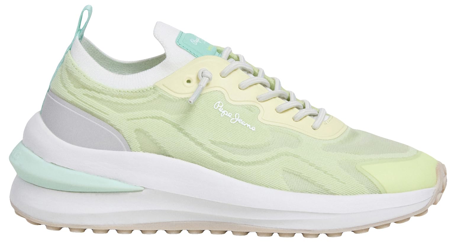Pepe Jeans Women's Winslow Fresh W Sneak, Yellow (Light Yellow), 36