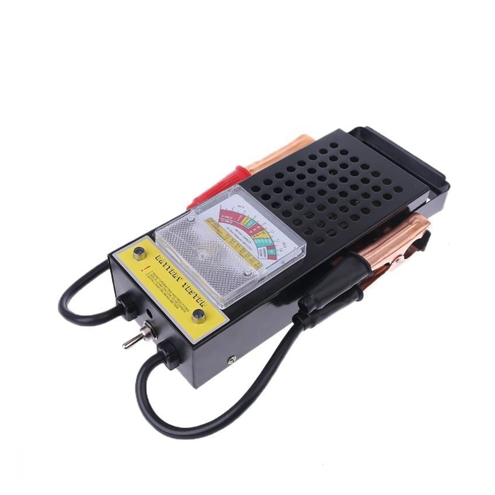 Ładowarka Baterii, 6V 12V Tester obciążenia akumulatora samochodowego Tester rozładowania alternatora dla AGM GEL akumulator kwasowo-ołowiowy samochód ciężarowy akumulator 80AH 100AH ​​120AH