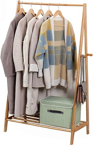 Perchero exquisito perchero multifuncional perchero independiente con 4 ganchos, organizador de muebles en sala de estar, dormitorio, entrada para