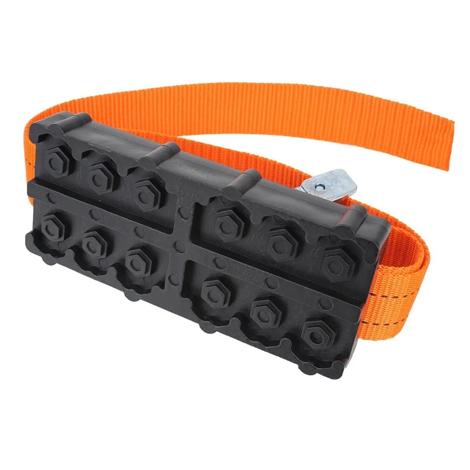 Correas de cadena de emergencia for neumáticos de arena, barro y nieve, bloques de tracción for neumáticos de coche, antideslizantes y duraderas de PU