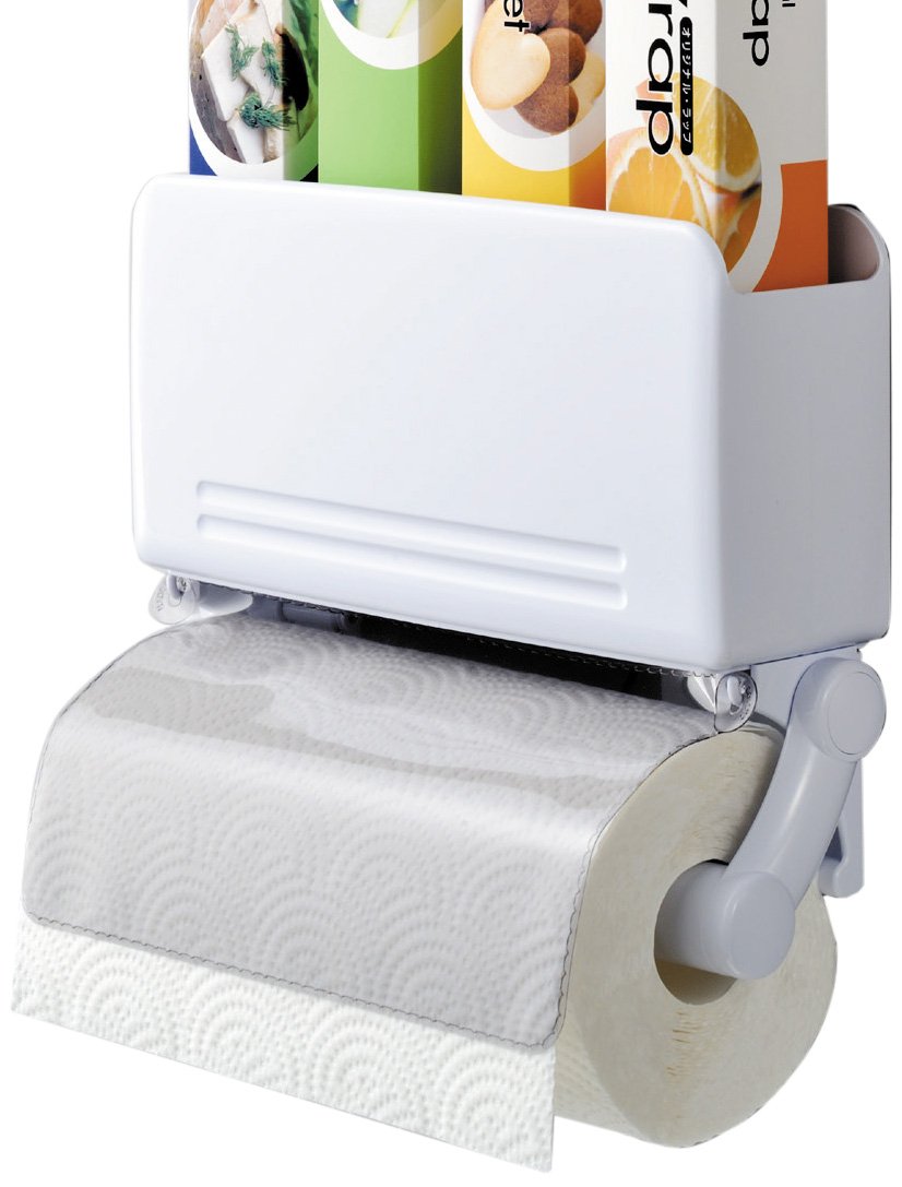 KC Rap & paper holder DX White