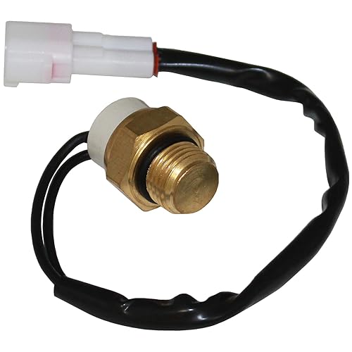 Caltric Interruptor del sensor térmico del calor del ventilador compatible con Suzuki 17680-19B70