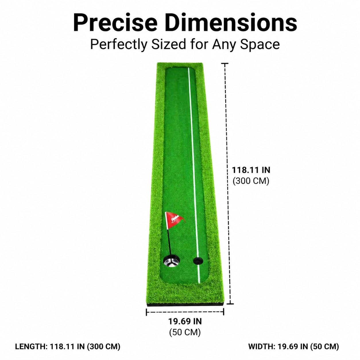 Alfombra Putting Golf Espuma EVA