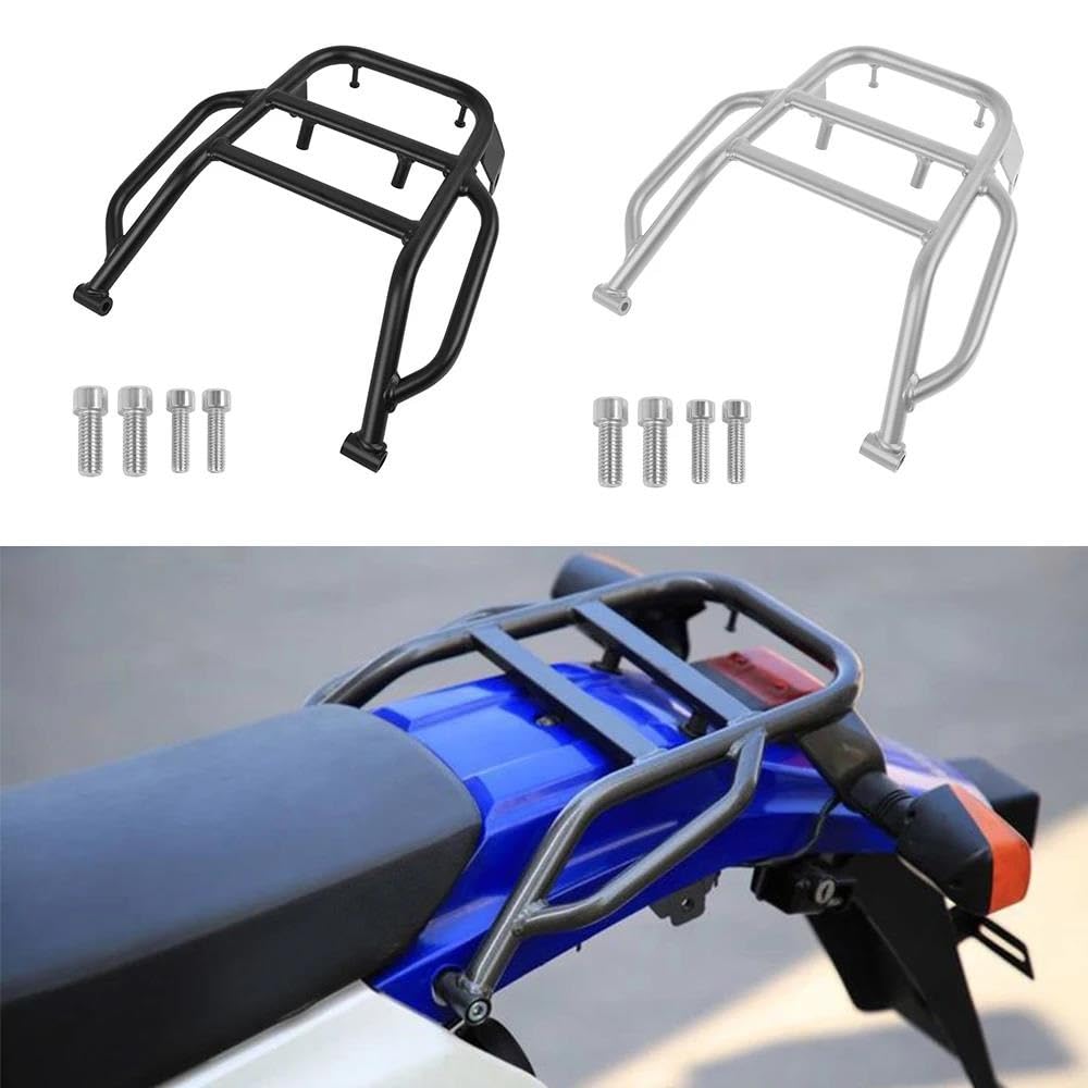 Portapacchi Posteriore Per Suzuki DR650 DR650SE 2006-2016 - Con Maniglia E Supporto Per Borse Laterali