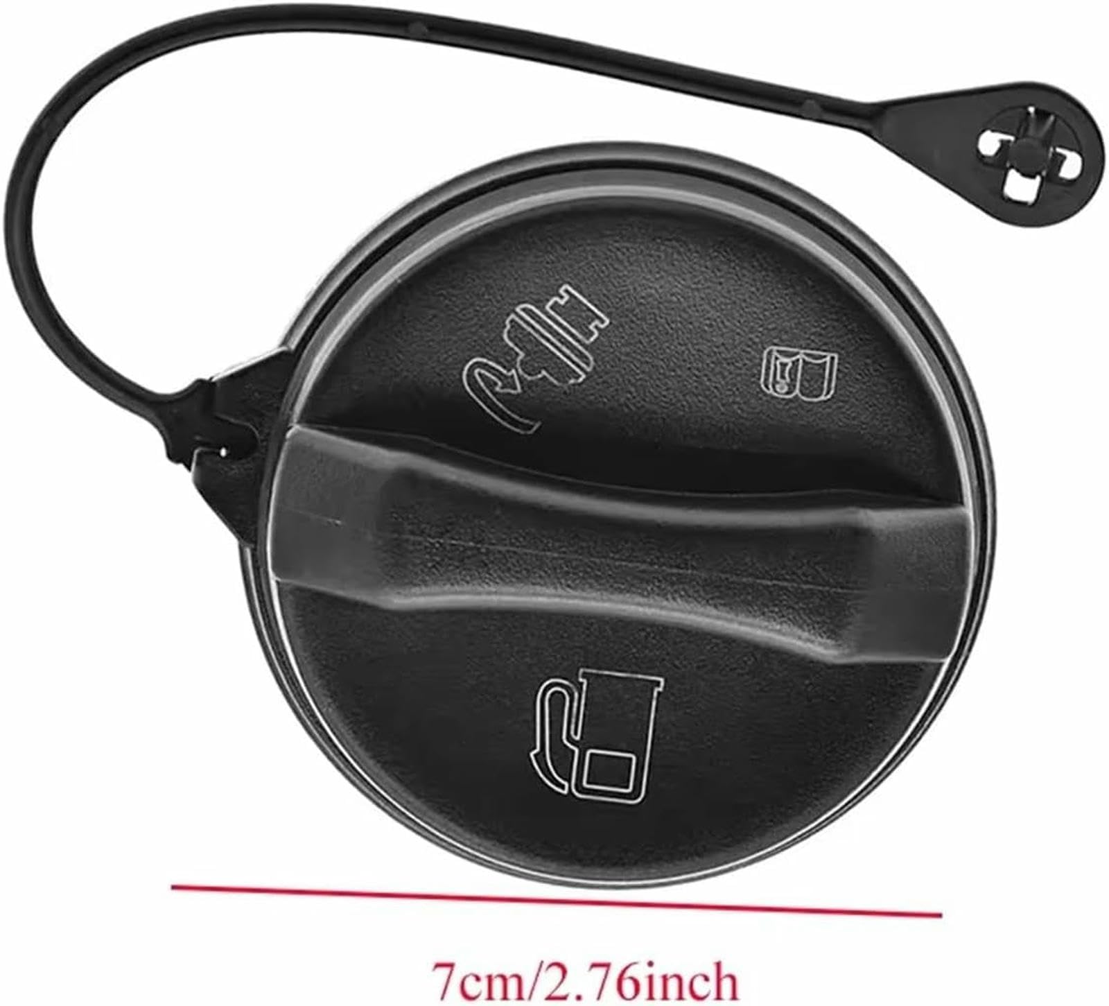 Tapón De Gasolina para Cadillac CTS 2005-2011. Tapa del Depósito De Combustible. Número De Pieza: 15832215.