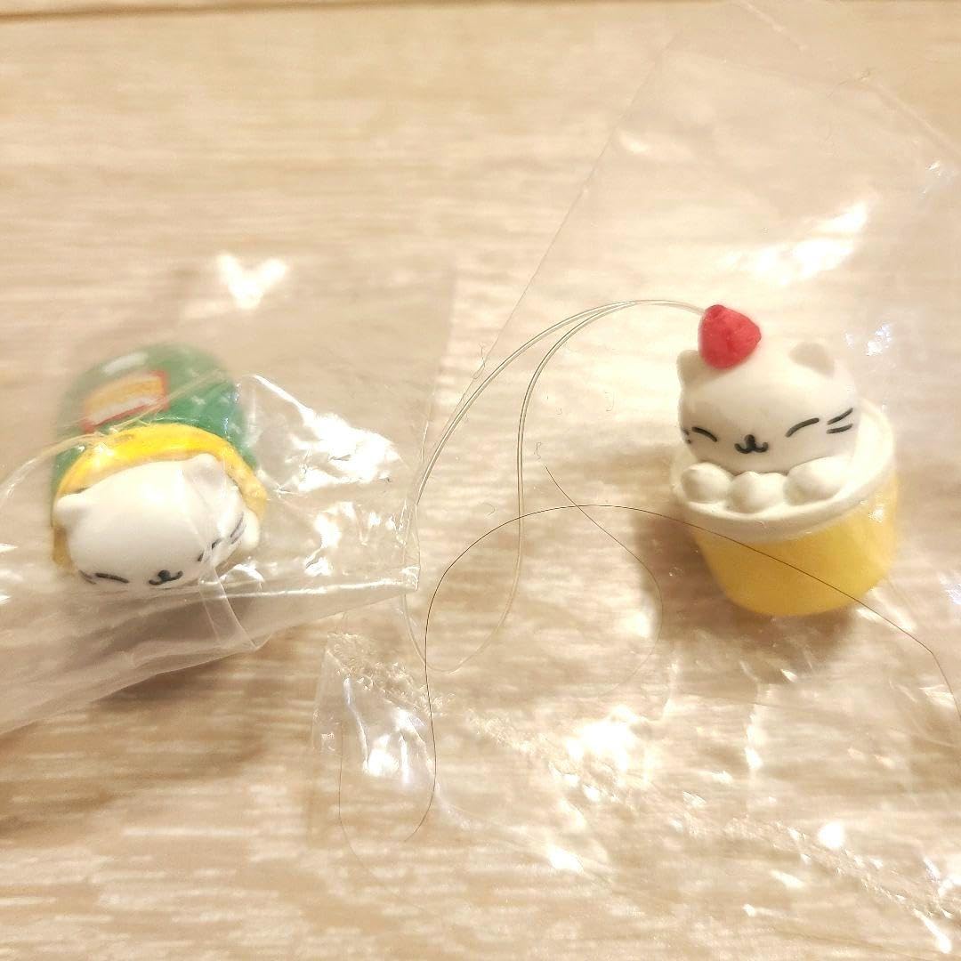 にゃんにゃんにゃんこ　にゃんこバーガー　ストラップ　全10種各　コンプリート にゃんにゃんにゃんこにゃんこバーガーストラップ全10種各